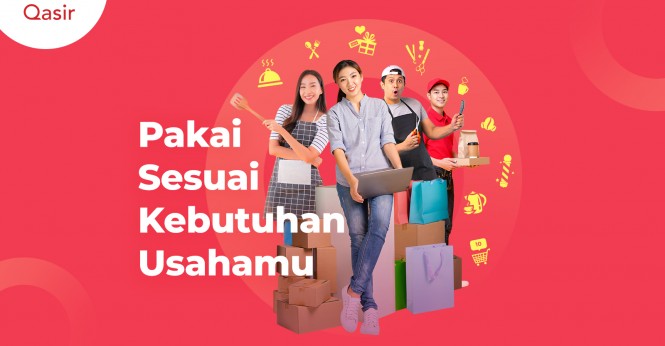 Pilih dan Pakai Fitur-fitur Qasir Sesuai Kebutuhan Usahamu