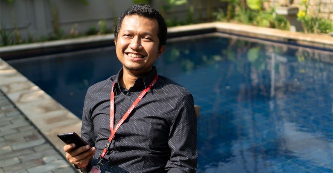 CIO Qasir.id Novan Adrian dalam Local Business Day
